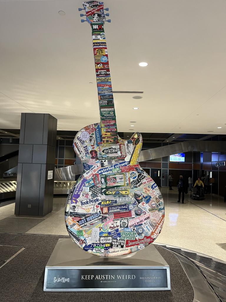 Guitar airport discount